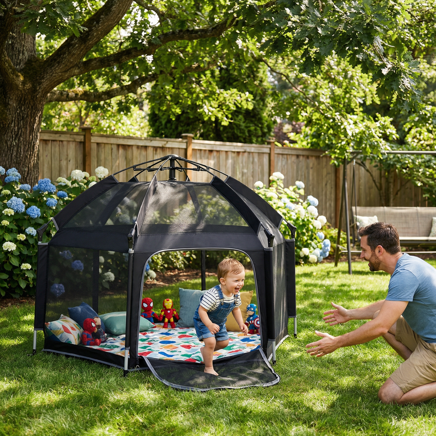 Joymound playpen Black