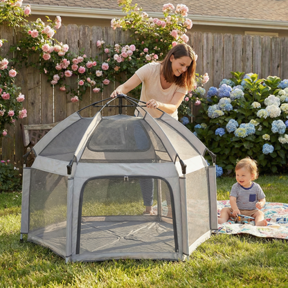 Joymound playpen Gray