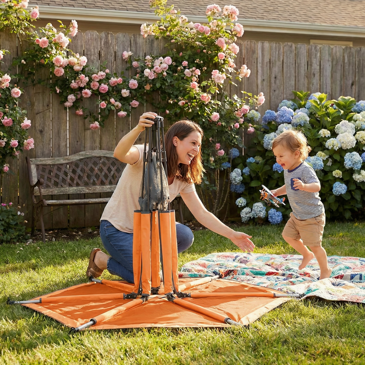 Joymound playpen Orange