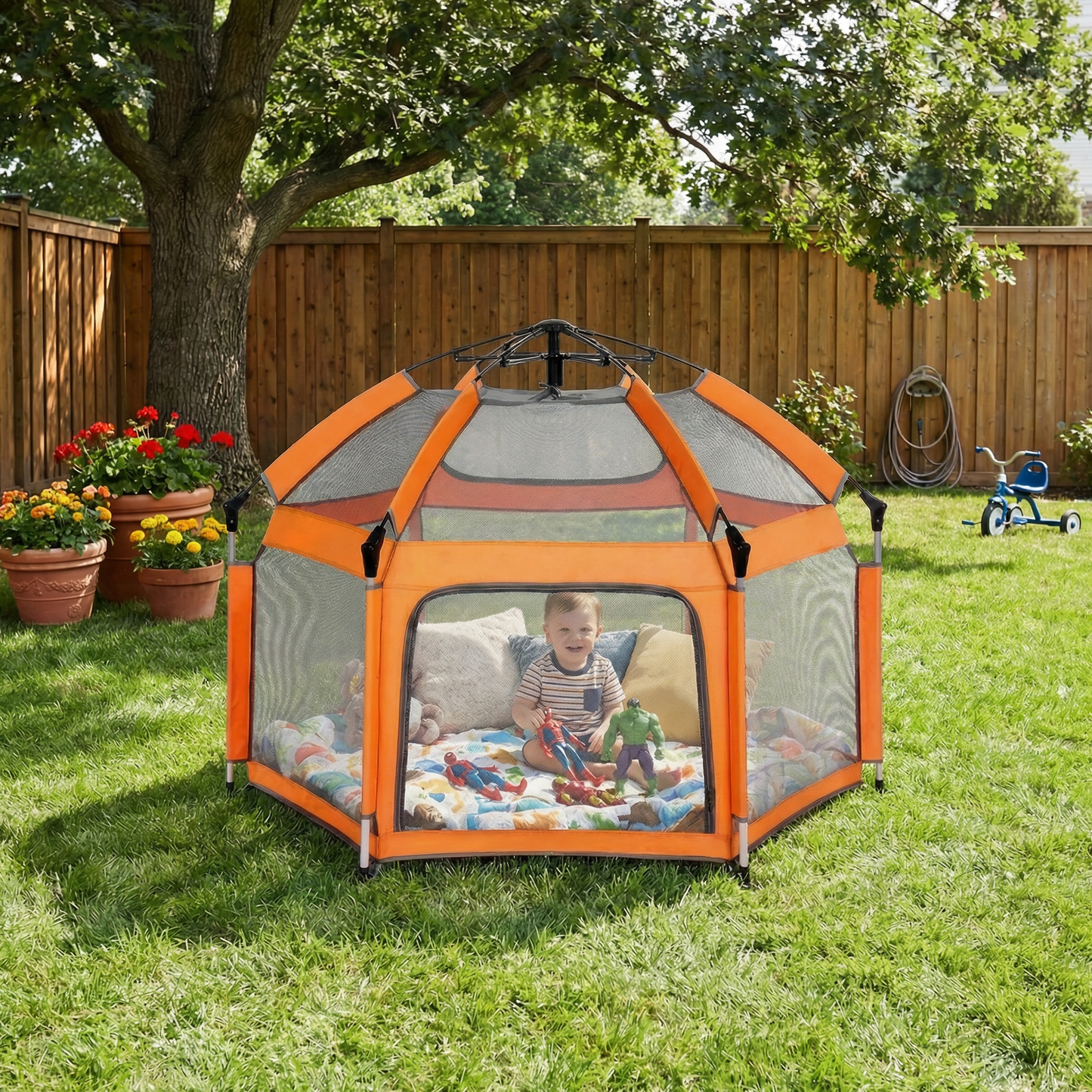 Joymound playpen Orange