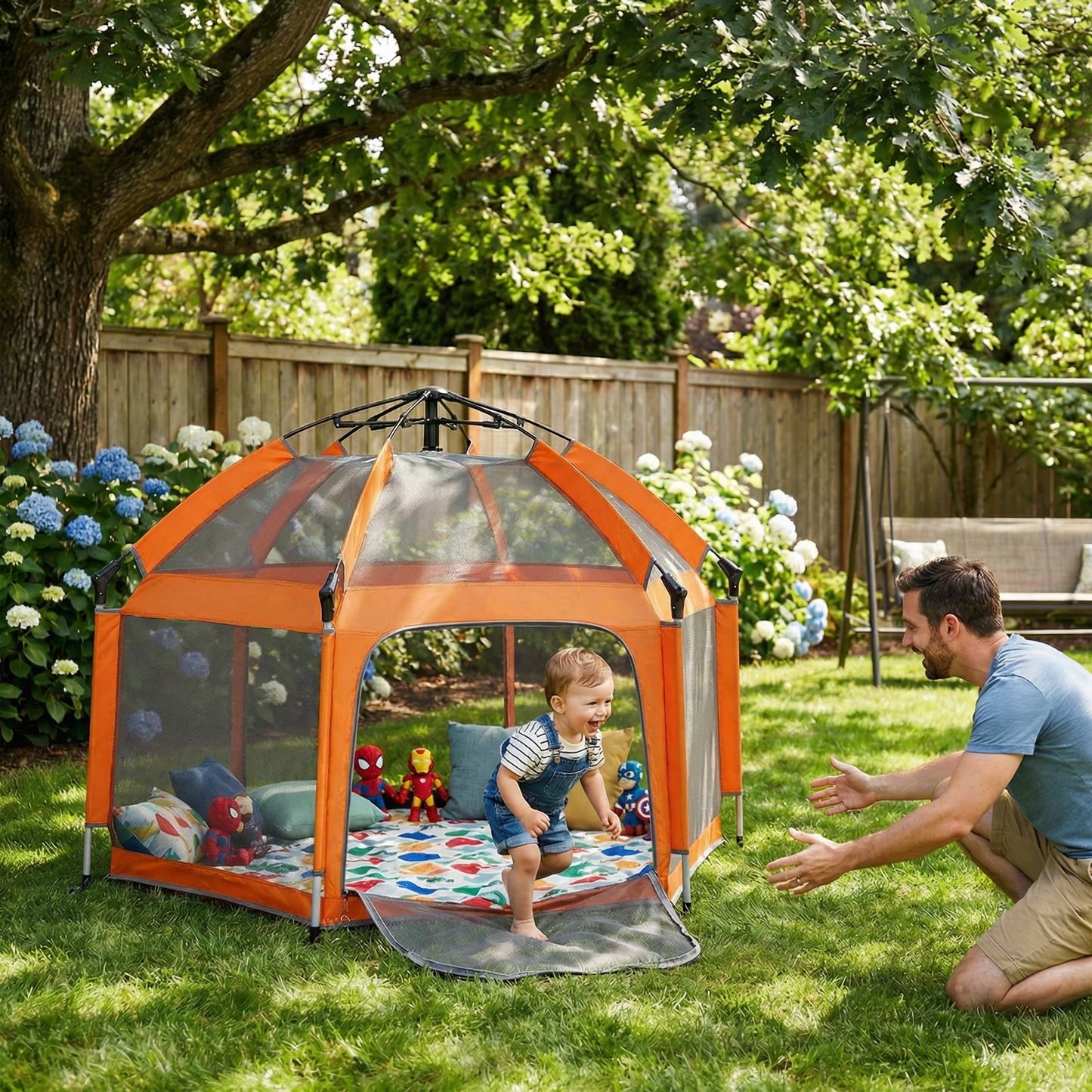 Joymound playpen Orange